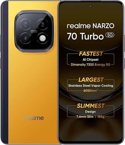 Realme Narzo 70 Turbo