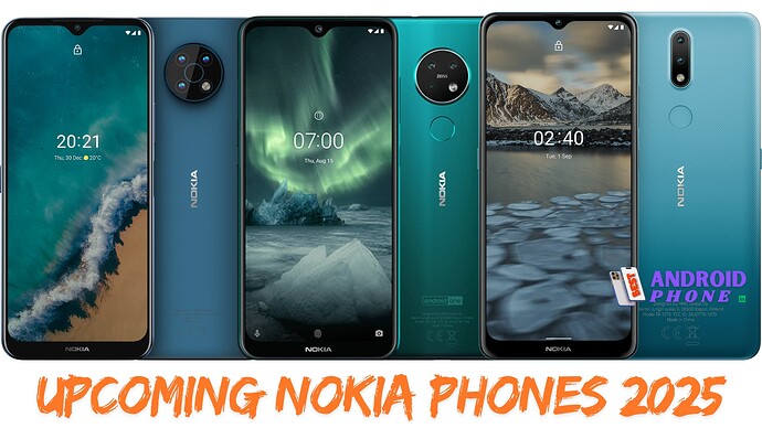 Upcoming Nokia Phones 2025
