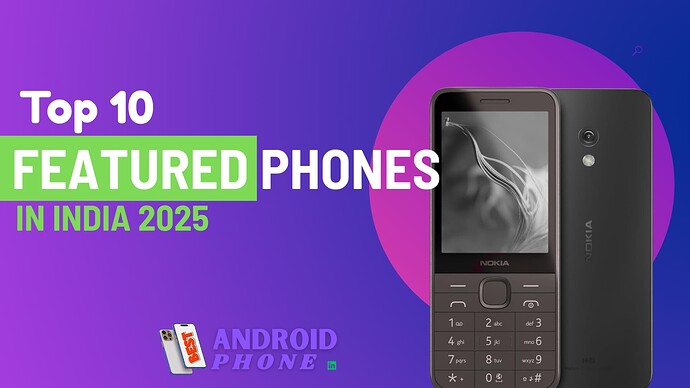 Top 10 Featured Mobile Phones in india