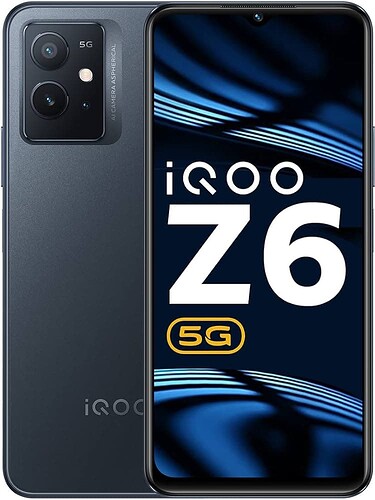 iQOO Z6 5G 6GB RAM