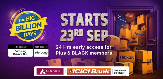 Flipkart Big Billion Days 2025 Bank & Credit Card Offers
