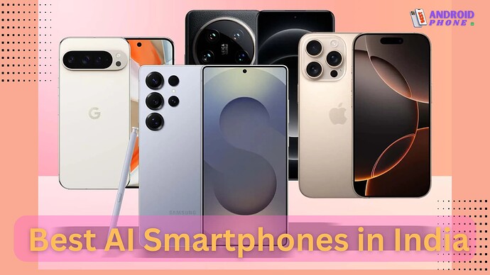 Best AI Smartphones in India