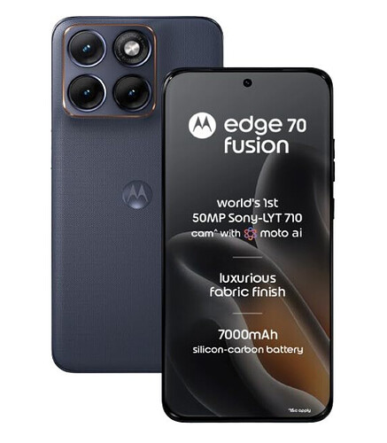 Motorola Edge 70 Fusion