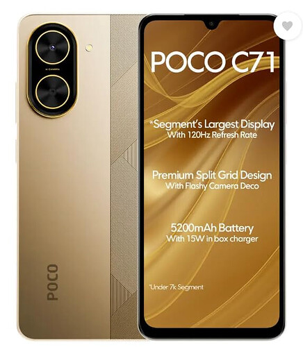 POCO C71