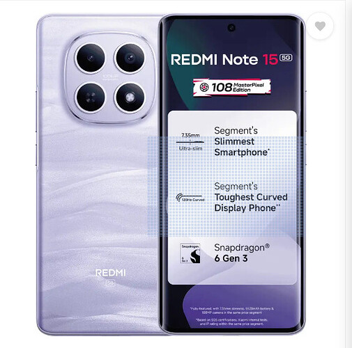 Xiaomi Redmi Note 15