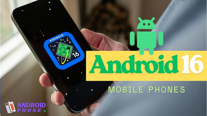 Android 16 Mobile Phones
