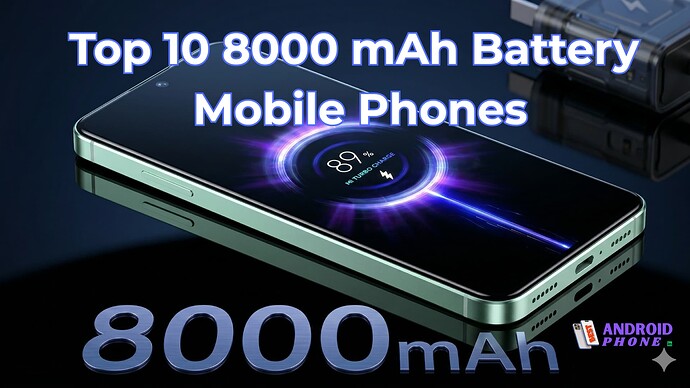 Top 10 8000 mAh Battery Mobile Phones